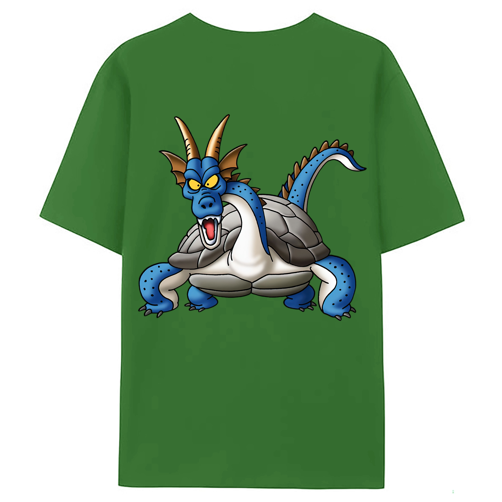 （画像用） ドラゴンクエスト Doragon Kuesuto Dragon Quest レディース半袖Tシャツ(バックプリント)